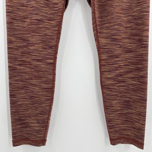 Athleta Transcend Textured 7/8 Tight Leggings Nova Dye Brown Women’s Size Large - Picture 5 of 11